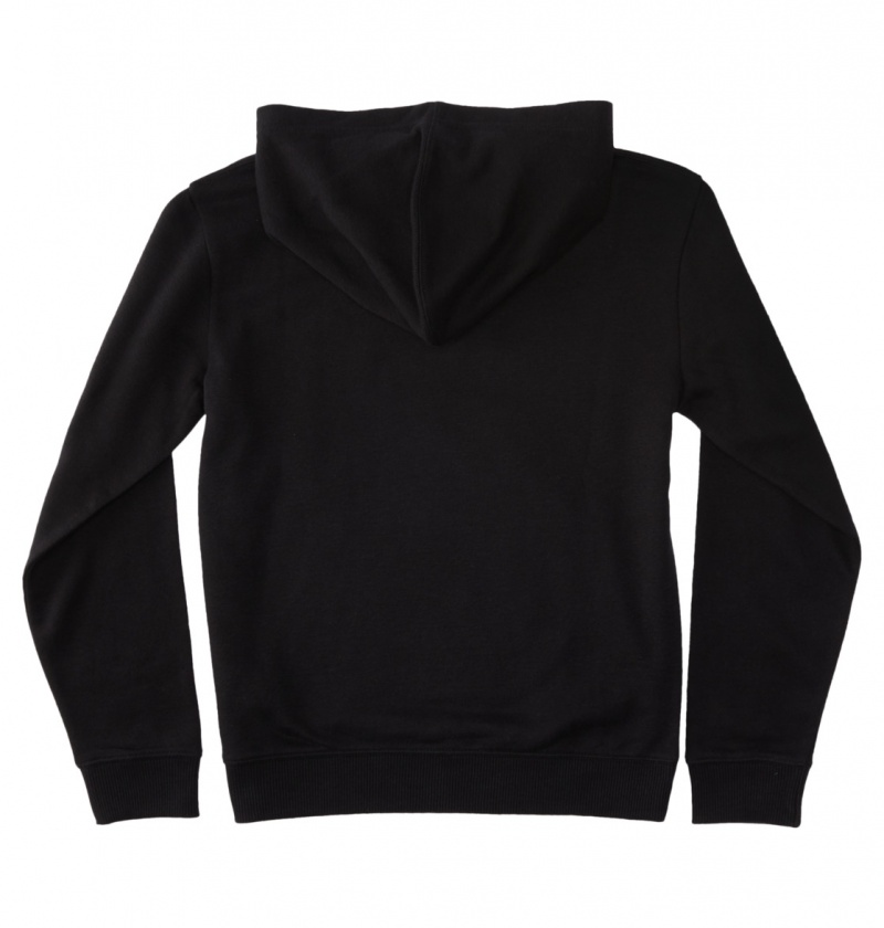 Black DC Shoes Bookworm - Hoodie 10-16 | LVQBEZ-947