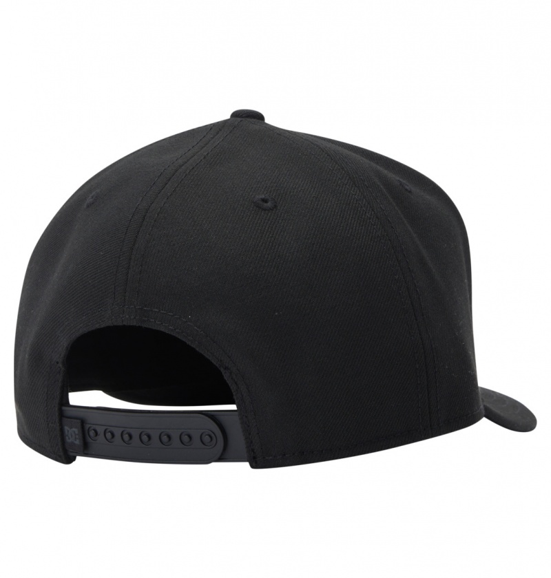 Black DC Shoes DC Empire - Snapback Cap | SCAULH-809