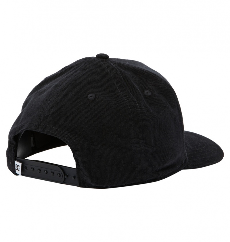 Black DC Shoes DC Expo - Snapback Cap | ZMRSXT-892