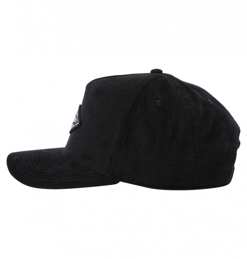 Black DC Shoes DC Expo - Snapback Cap | ZMRSXT-892