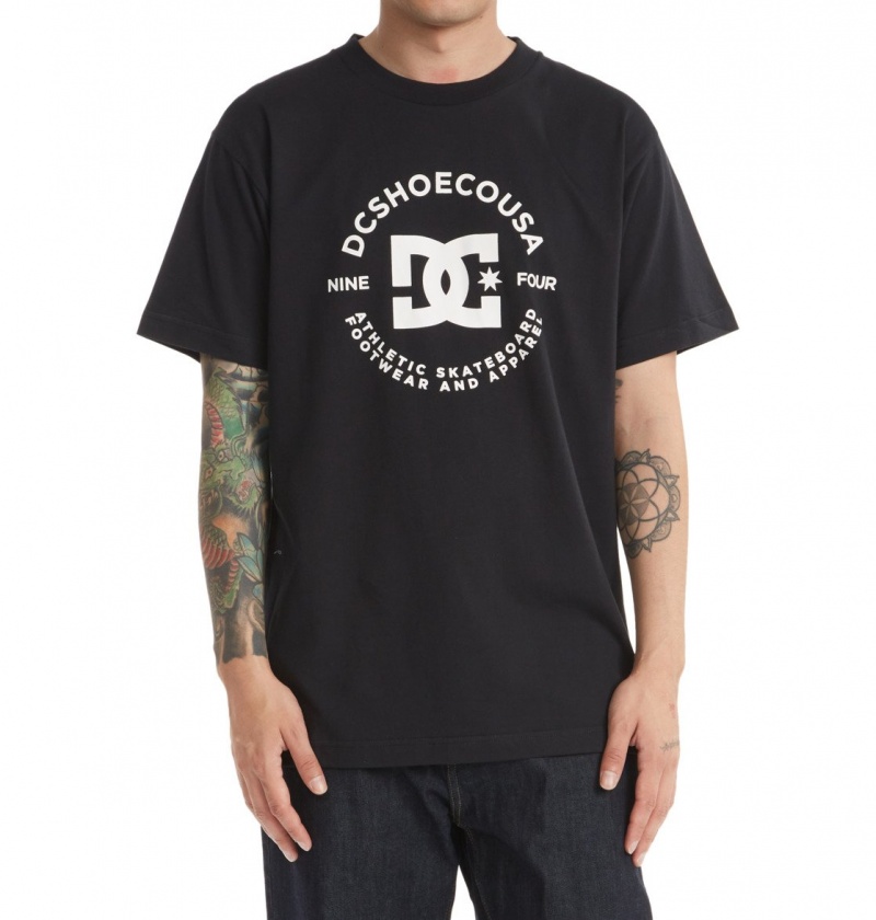 Black DC Shoes DC Star Pilot - T-Shirt | CQDIMN-542