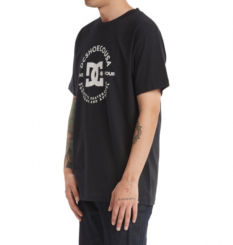 Black DC Shoes DC Star Pilot - T-Shirt | CQDIMN-542