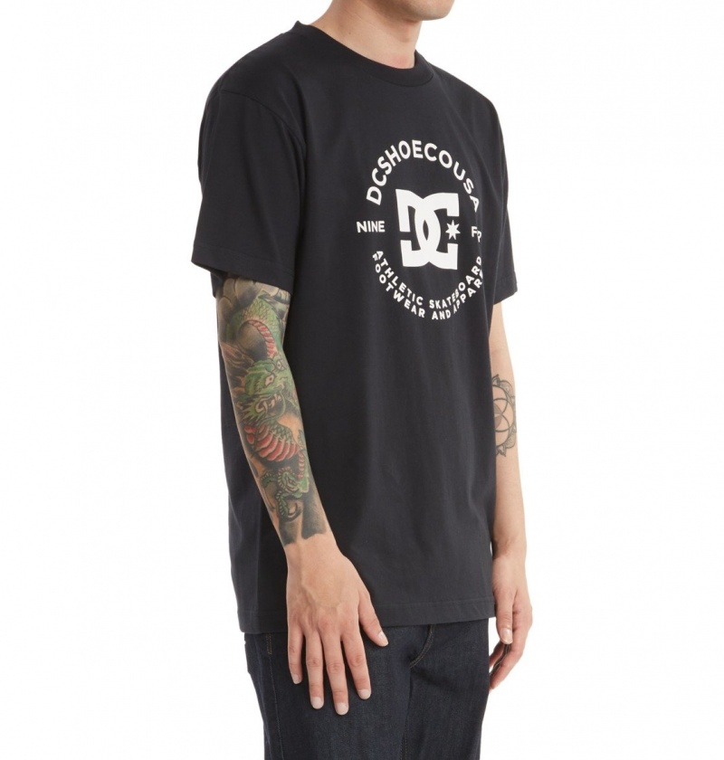 Black DC Shoes DC Star Pilot - T-Shirt | CQDIMN-542