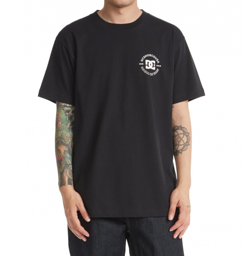 Black DC Shoes DC Star Pilot - T-Shirt | RAGMUH-291