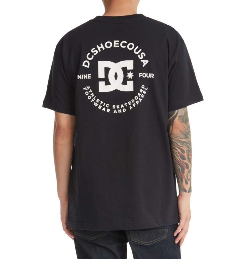 Black DC Shoes DC Star Pilot - T-Shirt | RAGMUH-291