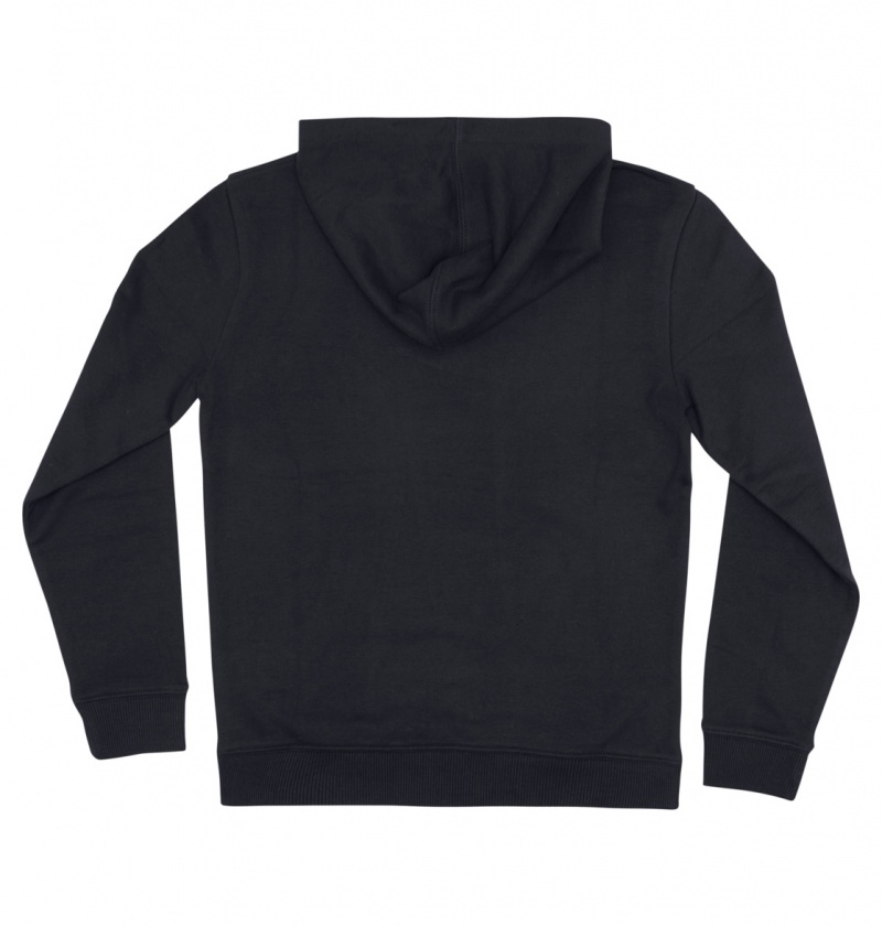 Black DC Shoes DC Star - Hoodie 8-16 | UOQBRH-246