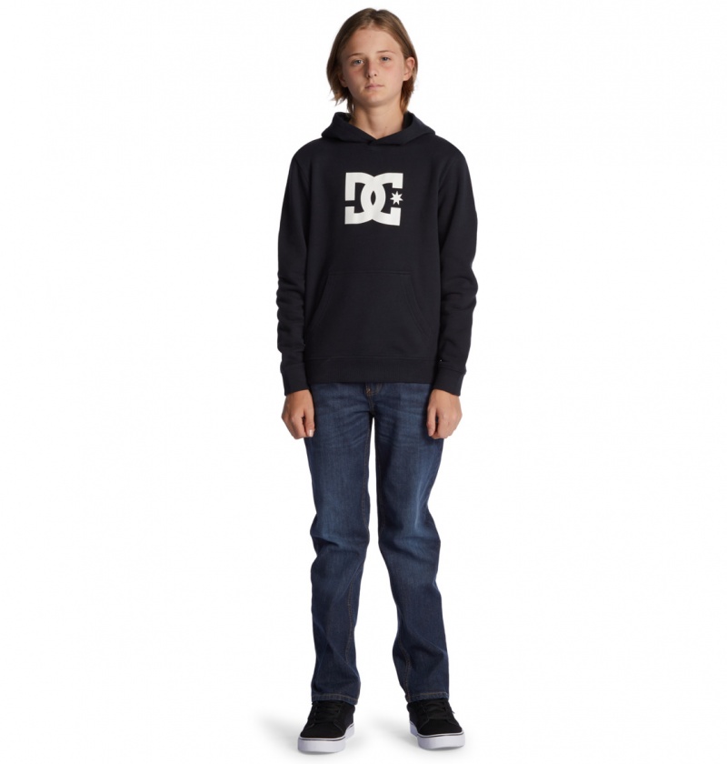 Black DC Shoes DC Star - Hoodie 8-16 | UOQBRH-246