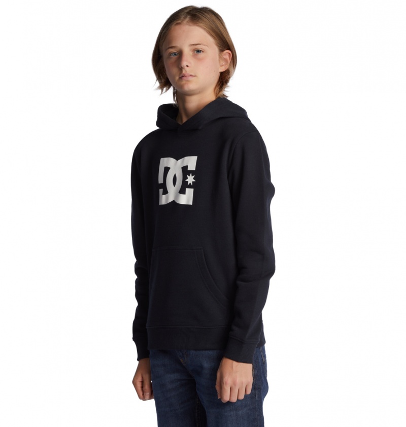 Black DC Shoes DC Star - Hoodie 8-16 | UOQBRH-246