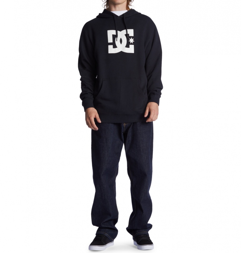 Black DC Shoes DC Star - Hoodie | GQUDJW-034