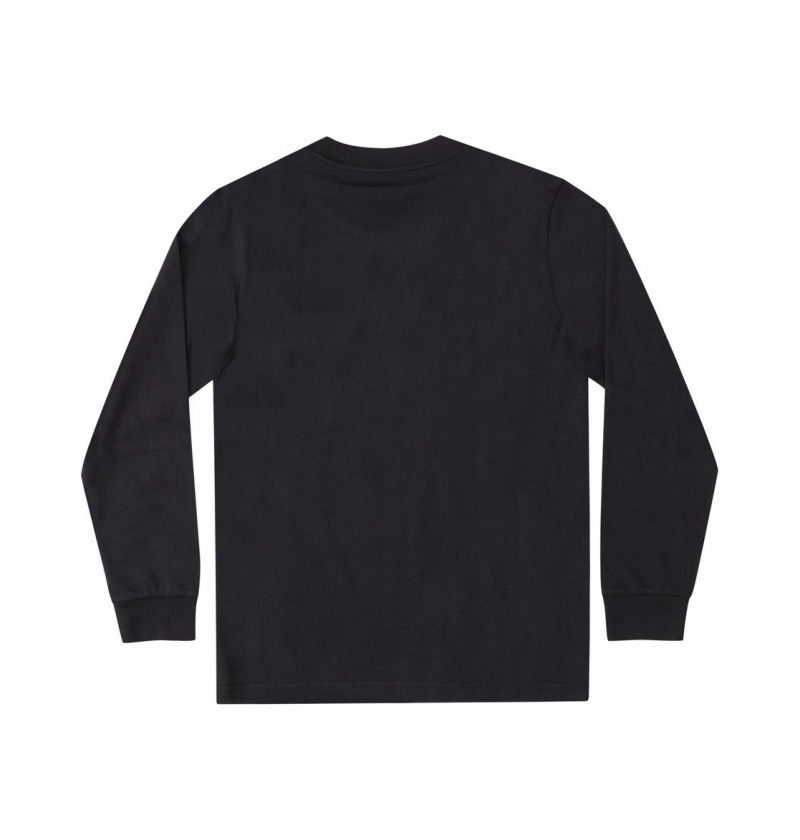 Black DC Shoes DC Star - Long Sleeve T-Shirt | INDHOE-758