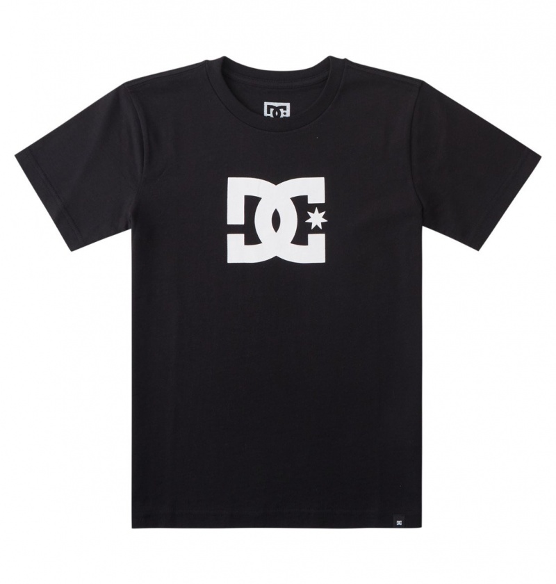 Black DC Shoes DC Star - Short Sleeve T-Shirt 8-16 | THYDSO-827