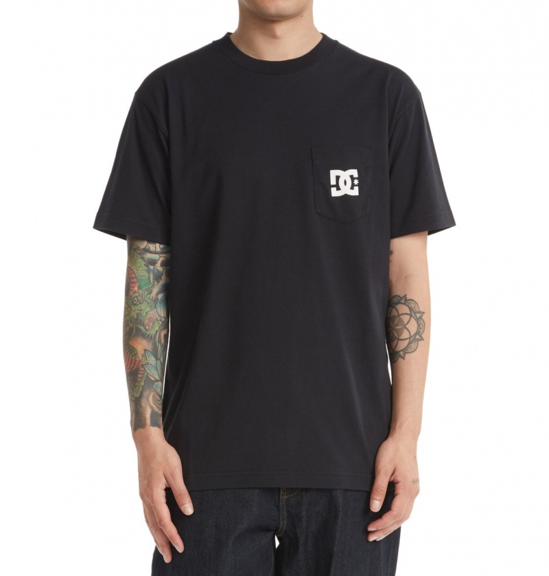 Black DC Shoes DC Star - T-Shirt | YUOEQJ-098