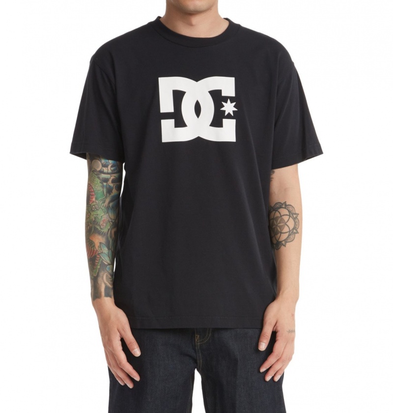 Black DC Shoes DC Star - T-Shirt | ZIOXSL-807