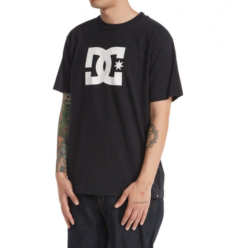 Black DC Shoes DC Star - T-Shirt | ZIOXSL-807