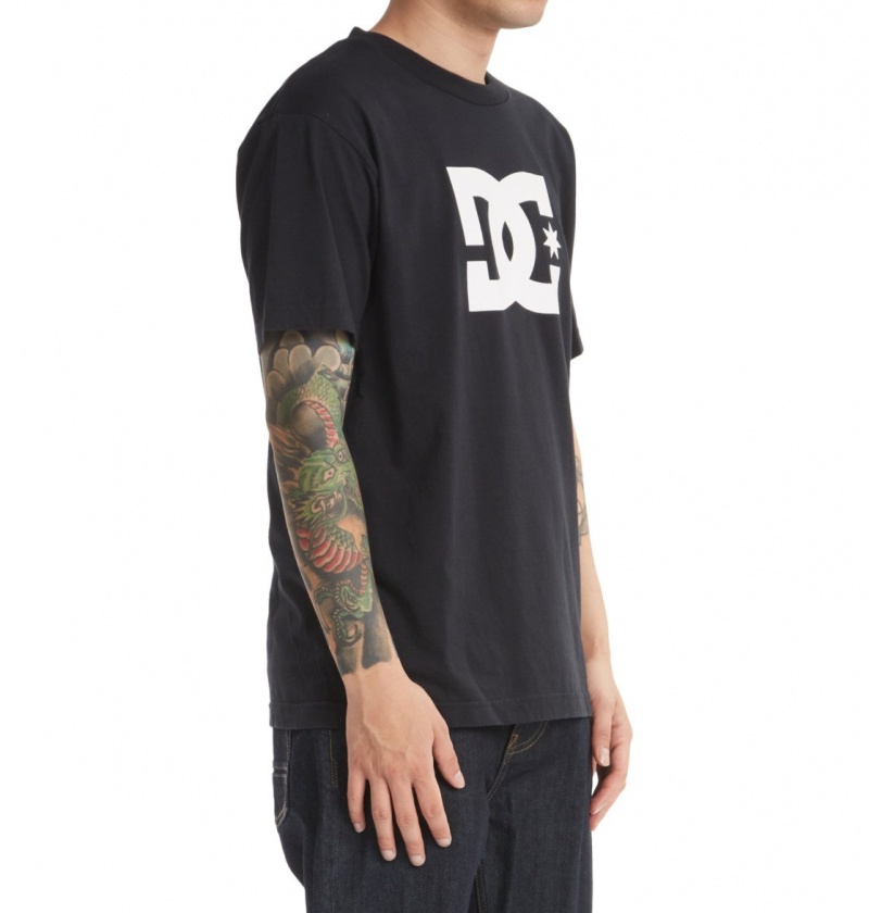 Black DC Shoes DC Star - T-Shirt | ZIOXSL-807