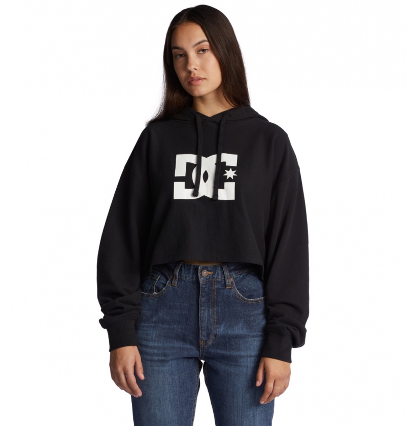 Black DC Shoes DC - Hoodie | YLXNHT-267