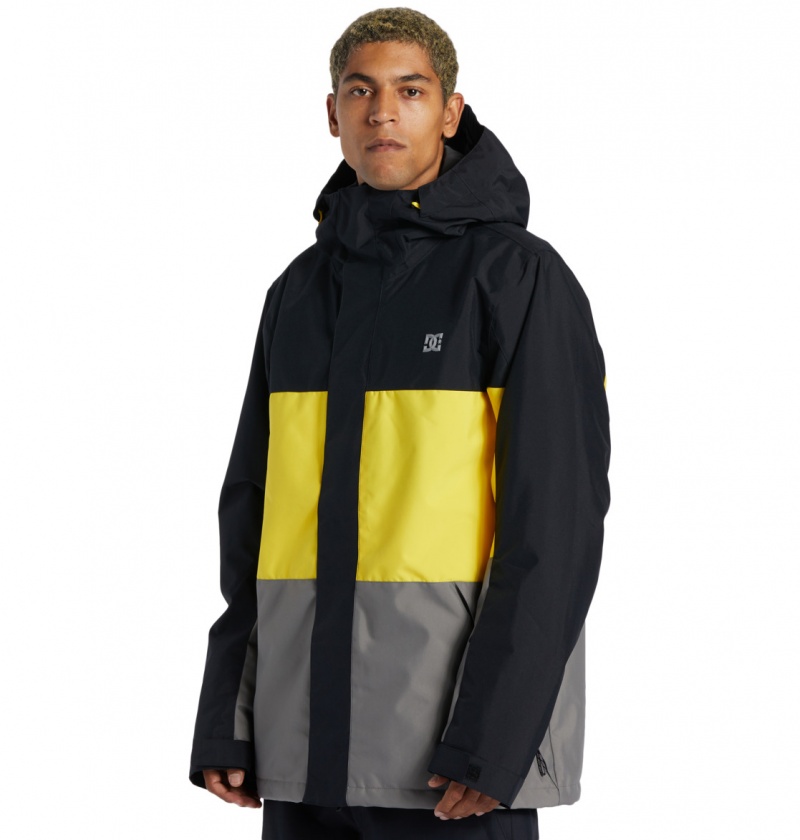 Black DC Shoes Defy - Technical Snow Jacket | DHPEJQ-712