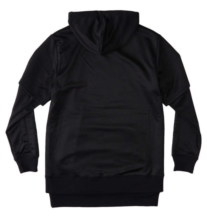 Black DC Shoes Dryden - Technical Hoodie | DZRTFP-185