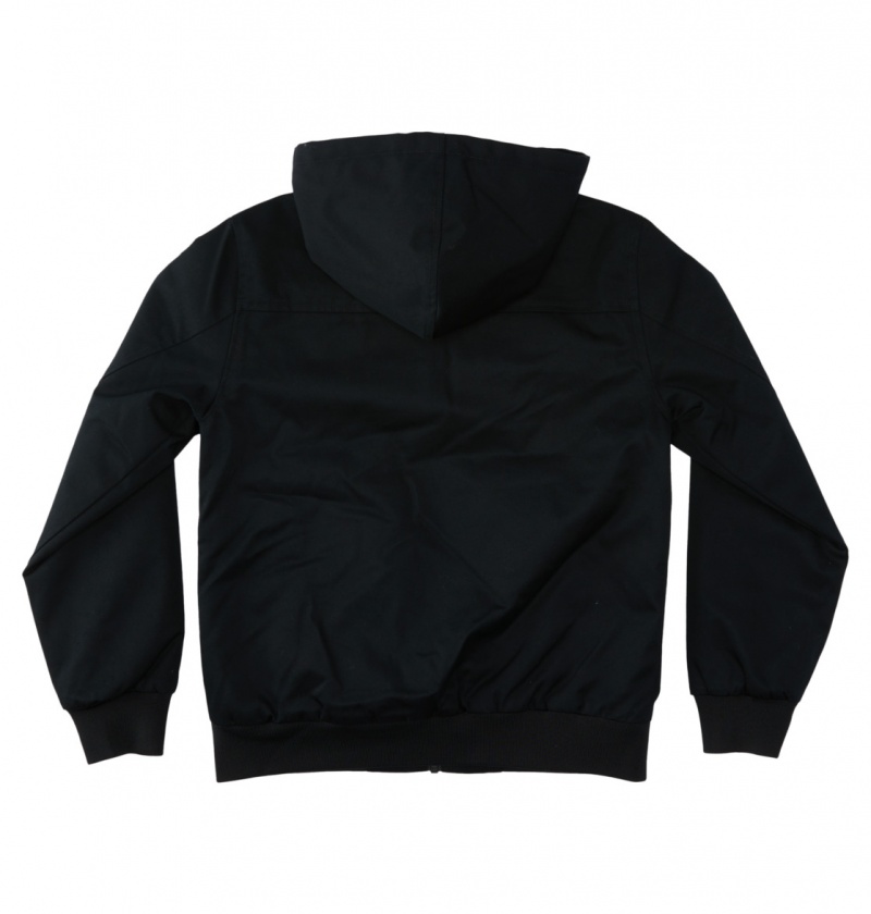 Black DC Shoes Escalate Padded - Workwear Jacket 10-16 | VCWAKJ-078