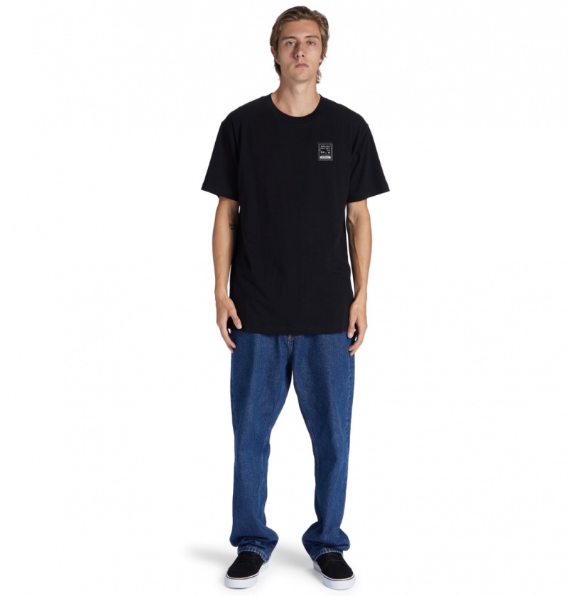 Black DC Shoes Heikkila Sw 360 Flip - T-Shirt | ORXWSN-581