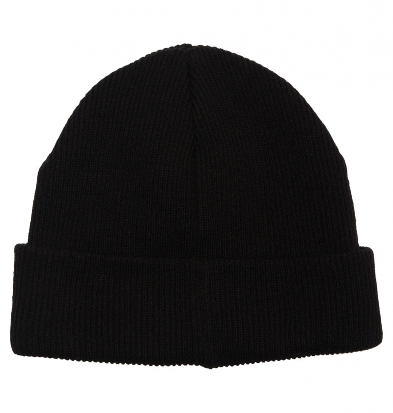 Black DC Shoes Label - Beanie | HRXYZJ-285