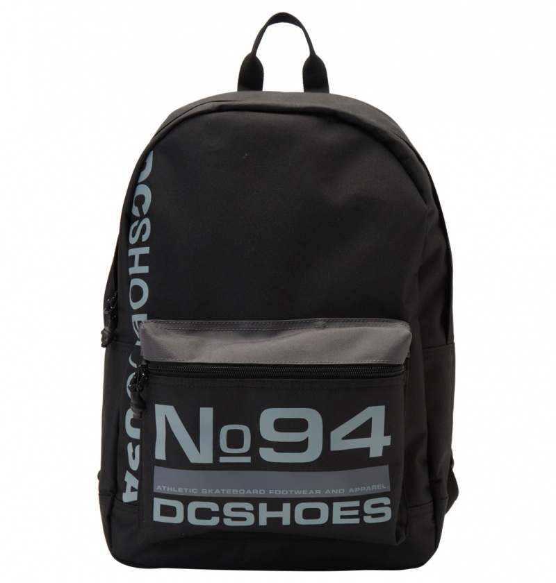 Black DC Shoes Nickel Sport 20L - Medium Backpack | SQBGKV-324