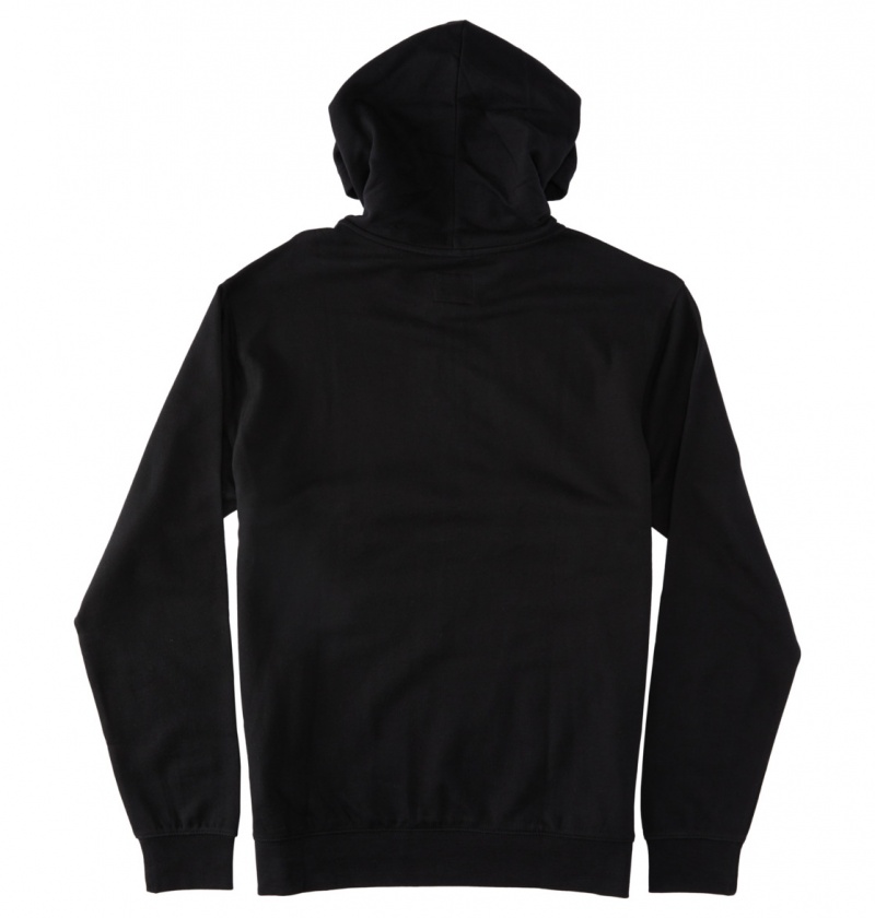 Black DC Shoes Optics - Zip-Up Hoodie 10-16 | JWZLUQ-198