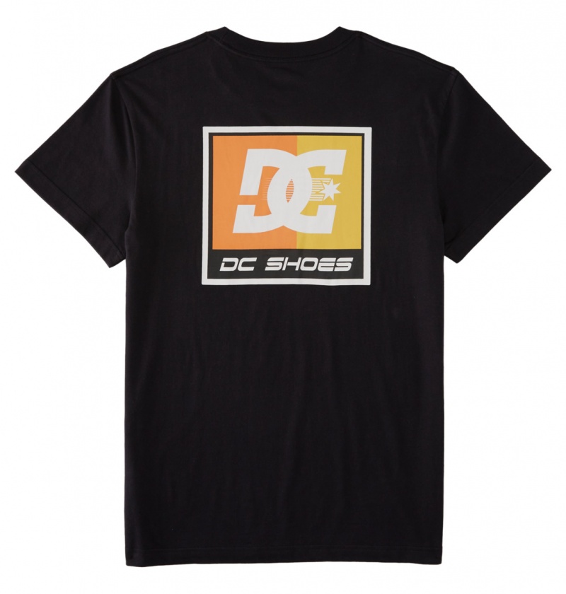 Black DC Shoes Racer - T-Shirt | NULPOZ-182