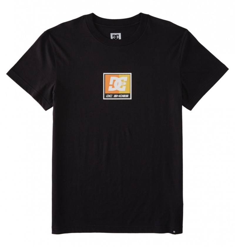 Black DC Shoes Racer - T-Shirt | NULPOZ-182