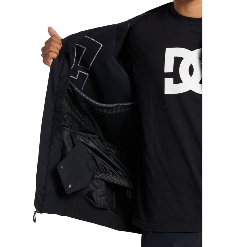 Black DC Shoes Spectrum - Technical Softshell Snow Jacket | XPTJRG-095