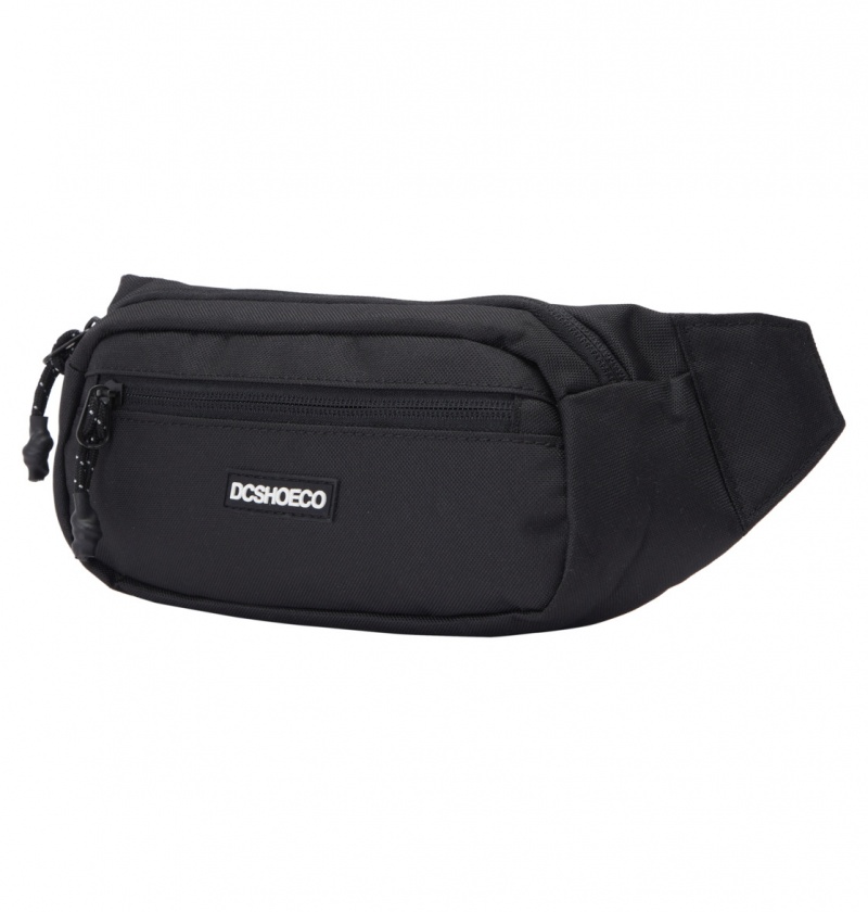 Black DC Shoes Tussler - Bum Bag | XIRQMV-806