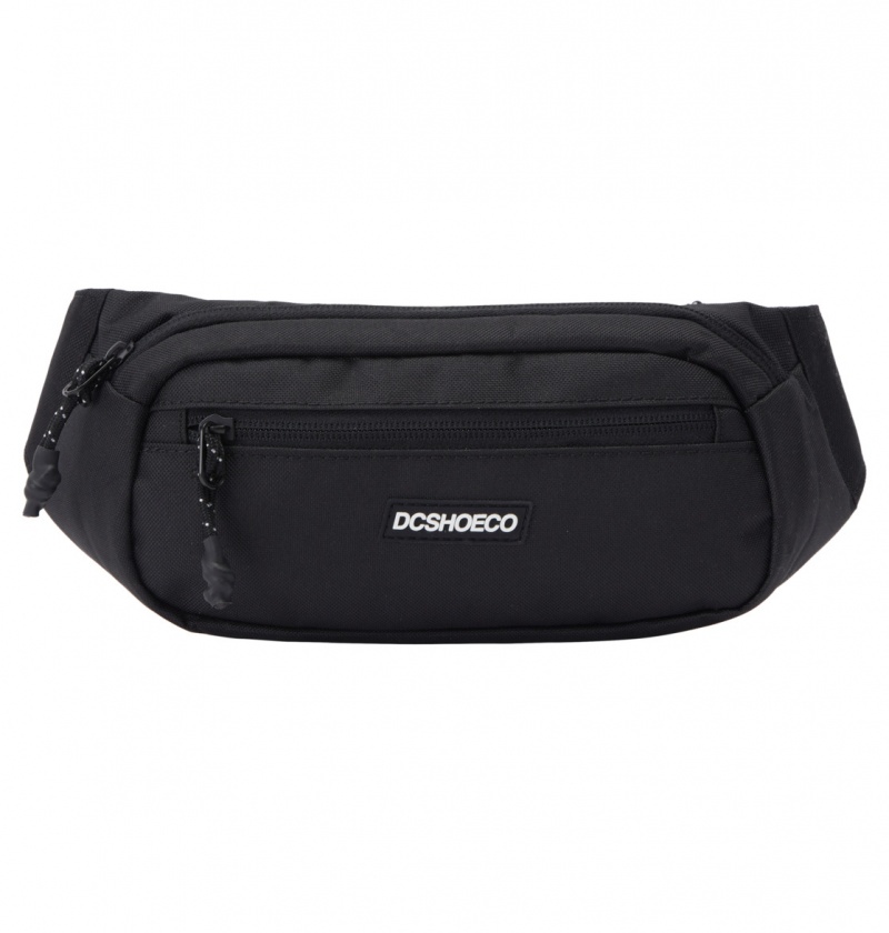 Black DC Shoes Tussler - Bum Bag | XIRQMV-806