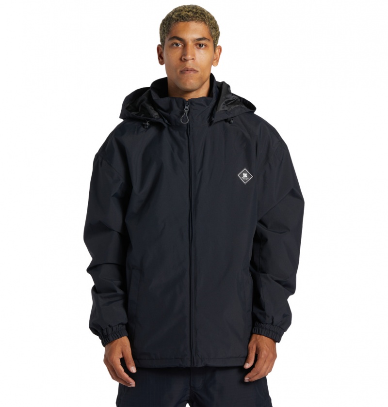 Black DC Shoes Vista - Technical Snow Jacket | KFGOXU-784