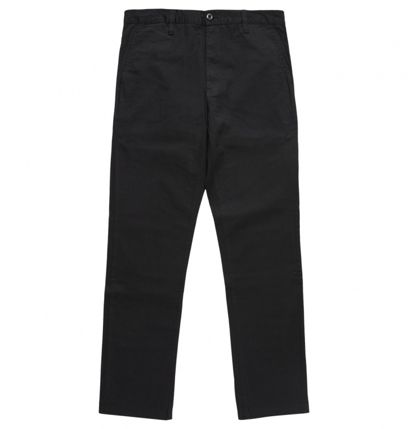 Black DC Shoes Worker - Chinos | RBVNCM-801