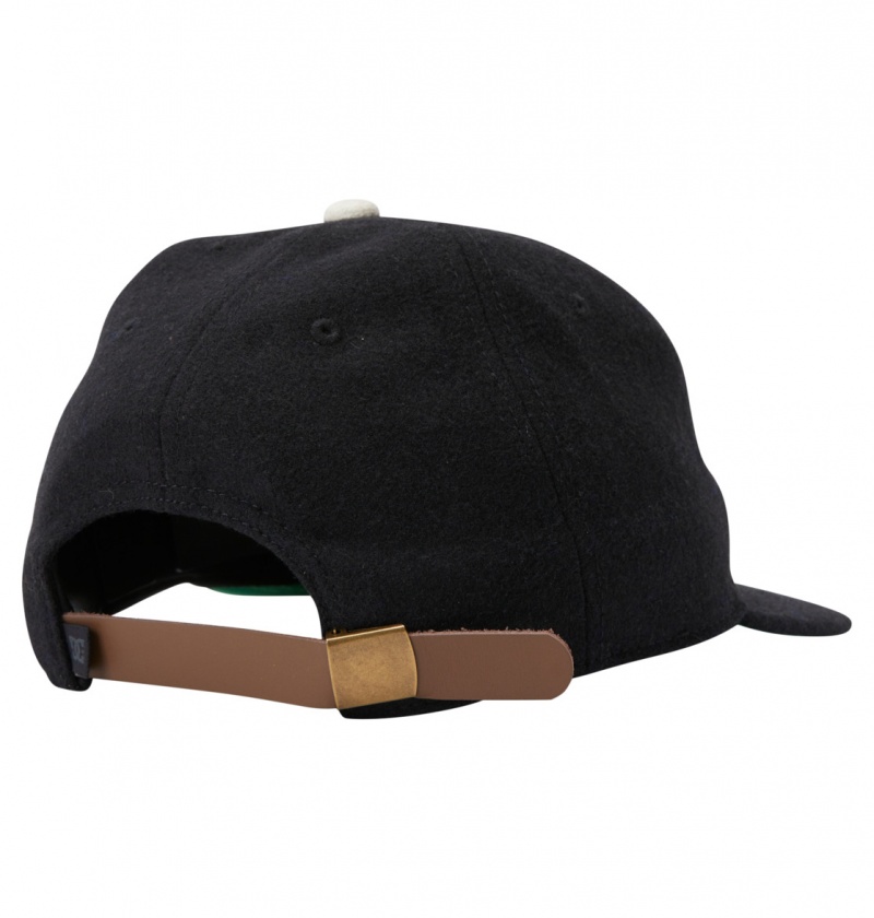 Black DC Shoes World Champ - Strapback Cap | EPBRQV-210