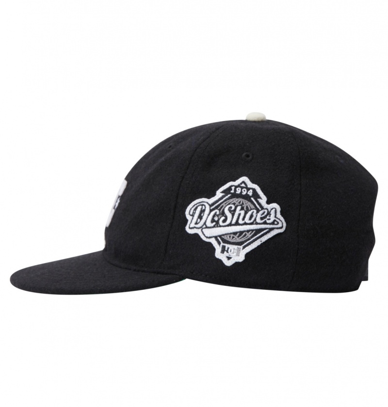 Black DC Shoes World Champ - Strapback Cap | EPBRQV-210