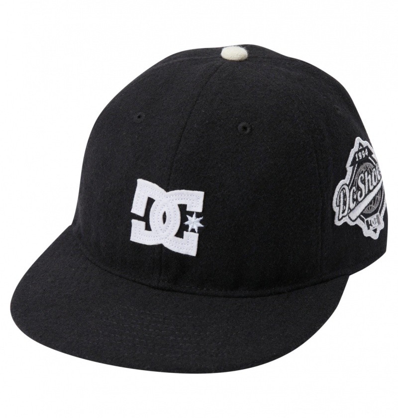 Black DC Shoes World Champ - Strapback Cap | EPBRQV-210