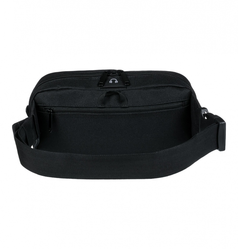 Black DC Shoes x Monegros - Waistbag | IZPADC-913