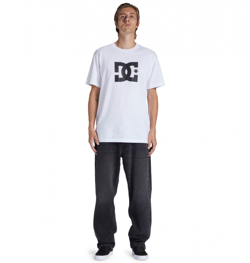 Black Denim DC Shoes Worker - Relaxed Fit Jeans | OPSJKL-298