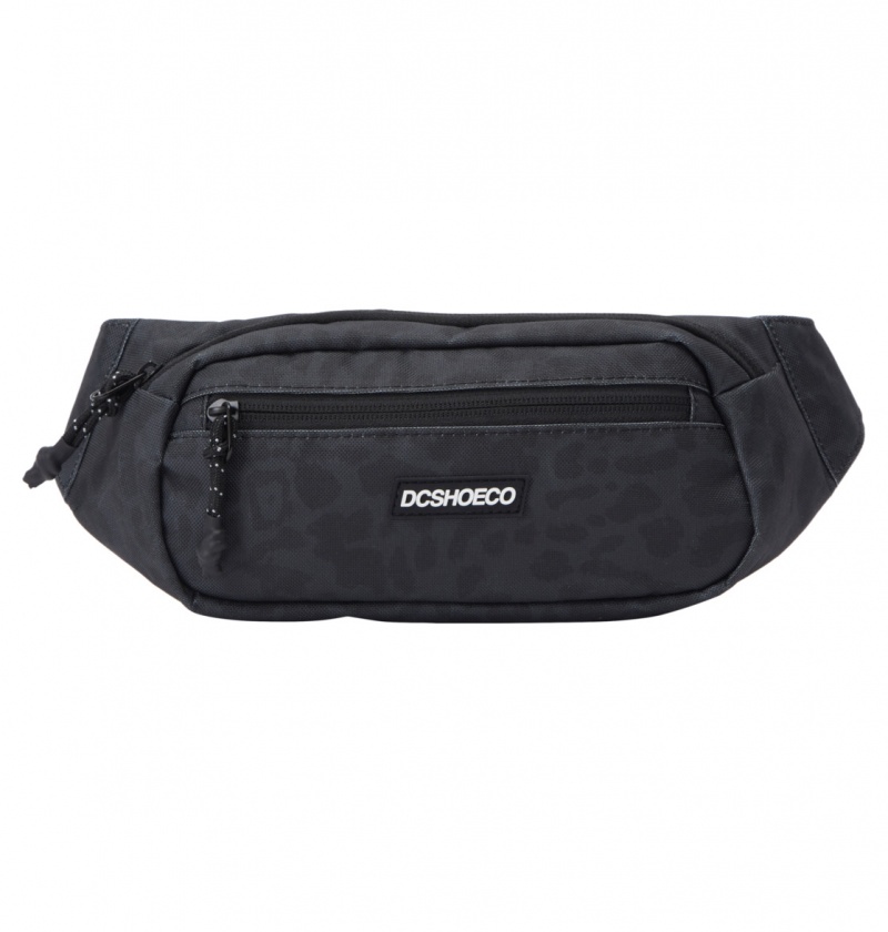 Black Leopard DC Shoes Tussler - Bum Bag | XFQPVL-104