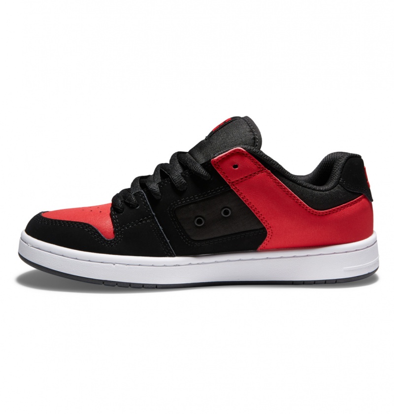 Black / Athletic Red DC Shoes Manteca 4 - Shoes | WXSVZP-248