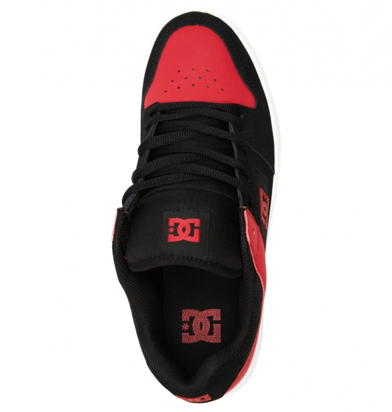 Black / Athletic Red DC Shoes Manteca 4 - Shoes | WXSVZP-248