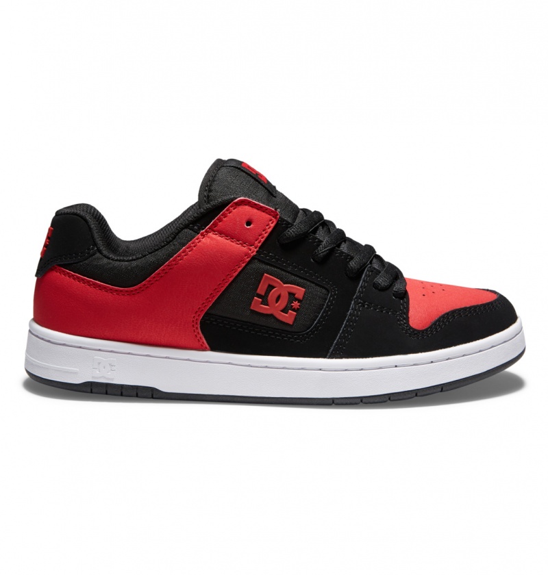 Black / Athletic Red DC Shoes Manteca 4 - Shoes | WXSVZP-248