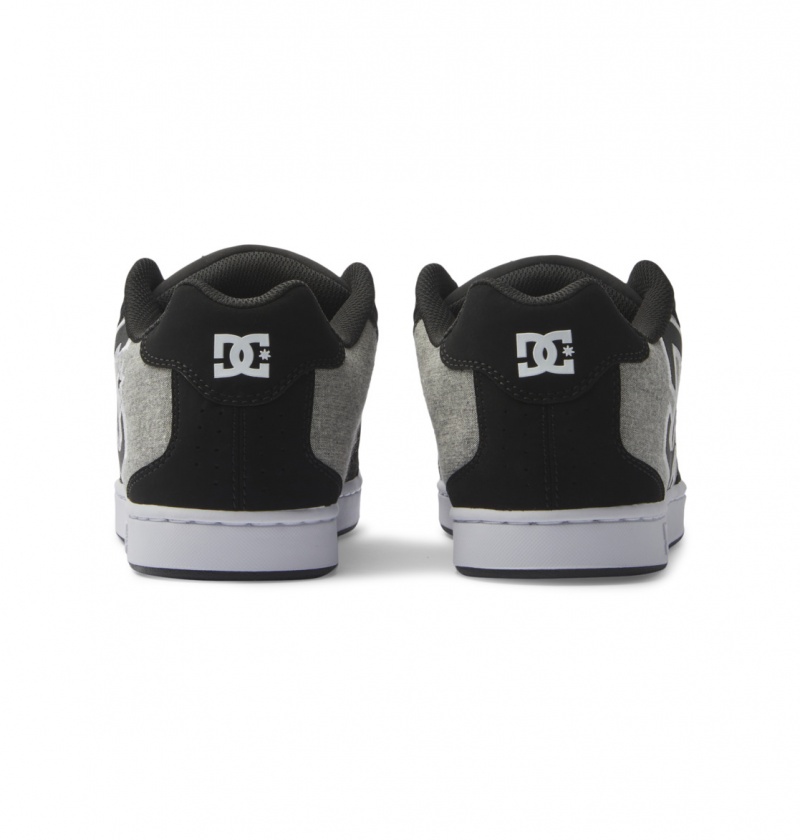 Black / Battleship / Armor DC Shoes Net - Leather Shoes | SEMTXB-139