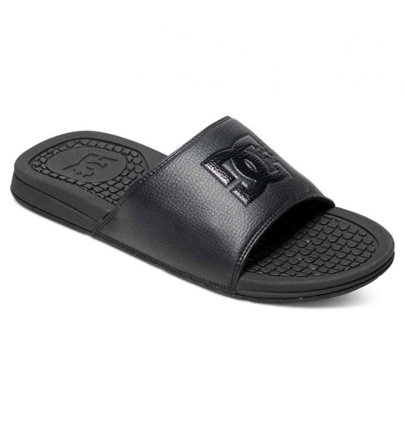 Black / Black / Black DC Shoes Bolsa - Sandals | YGTURI-645