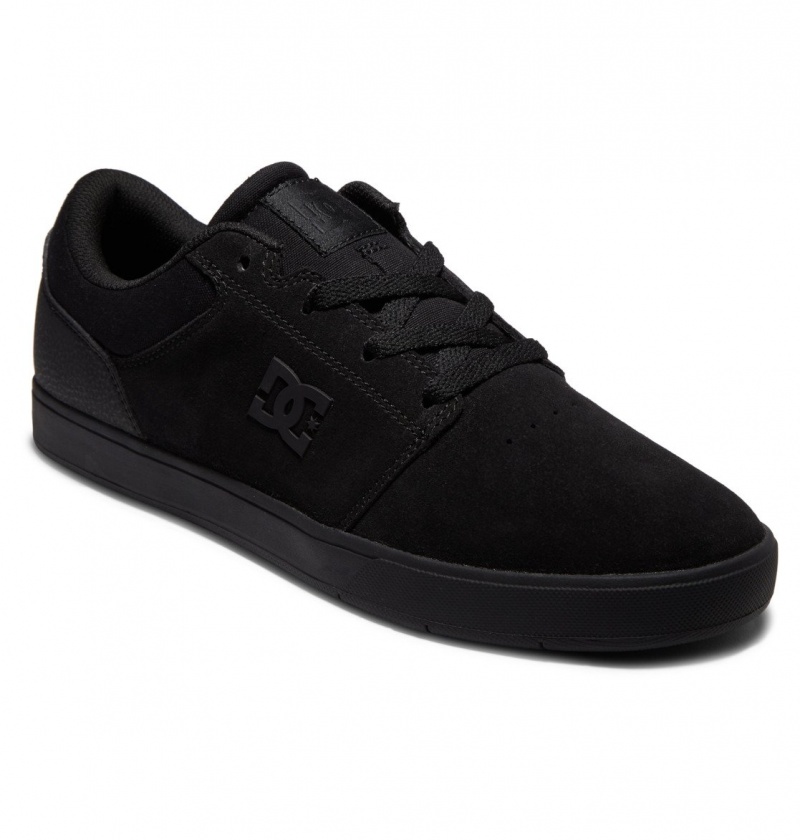 Black / Black / Black DC Shoes Crisis 2 - Shoes | BRHTWX-296