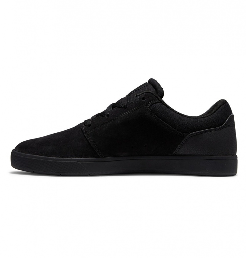 Black / Black / Black DC Shoes Crisis 2 - Shoes | BRHTWX-296