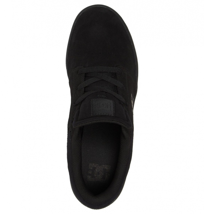 Black / Black / Black DC Shoes Crisis 2 - Shoes | BRHTWX-296