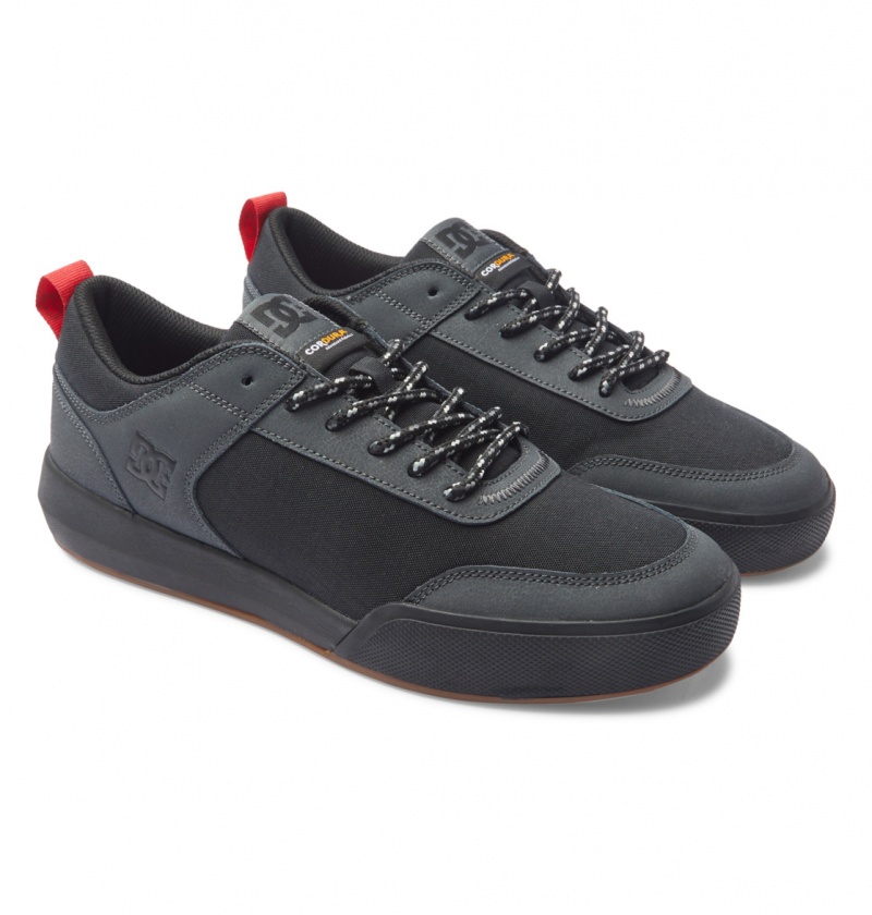 Black / Black / Gum DC Shoes Transit Wnt - Winterized Shoes | PZDIFU-578