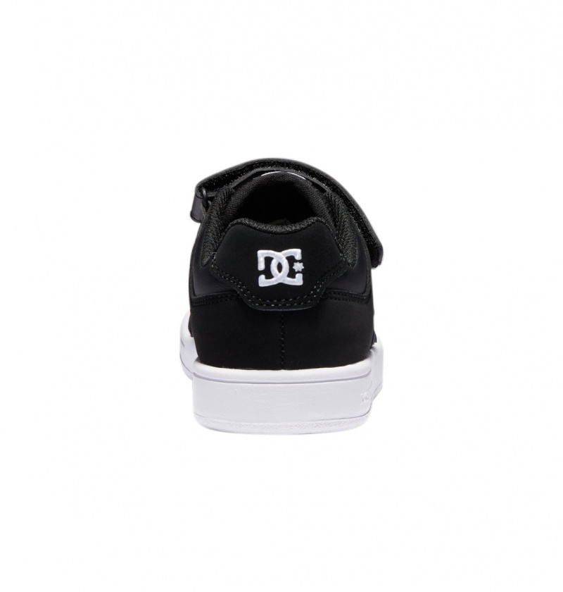 Black / Black / White DC Shoes Manteca 4 V - Shoes | IHFJCZ-201